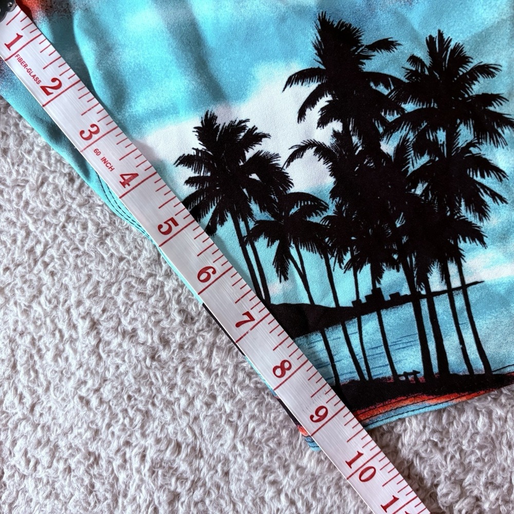 Billabong Board Shorts Sundays Airlite Mens Blue Black Tropical Size 38 Beach - Picture 7 of 12